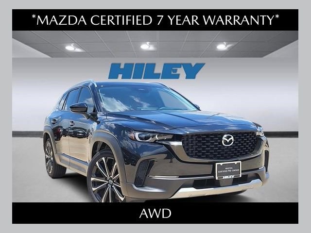 Certified Used 2025 Jet Black Mica Mazda 2.5 Turbo Premium Package image 1