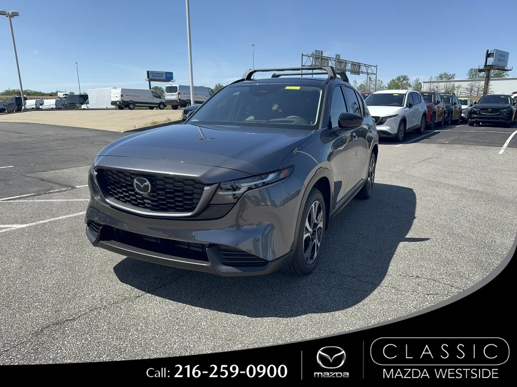 New 2026 Machine Gray Metallic Mazda 2.5 S Preferred AWD image 1