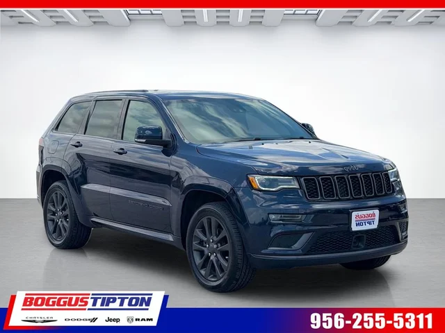 Pre-Owned 2018 Jeep Grand Cherokee Overland 4WD 4D Sport Utility