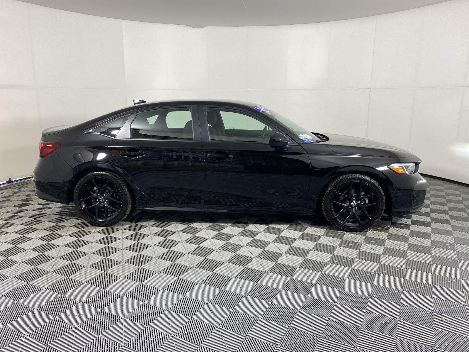 Certified Used 2025 Crystal Black Pearl Honda Sport image 9