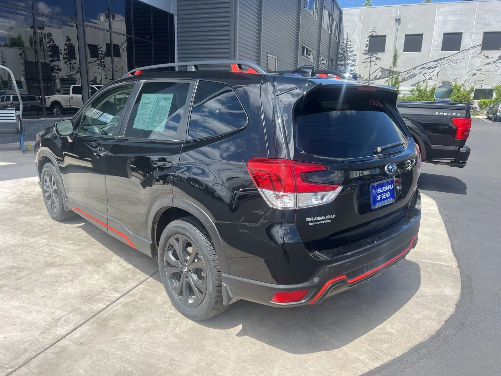 Used 2023 Crystal Black Silica Subaru Sport image 7