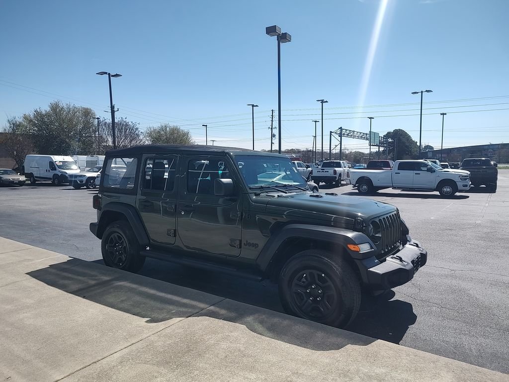 Used 2023 Green Jeep Sport image 7