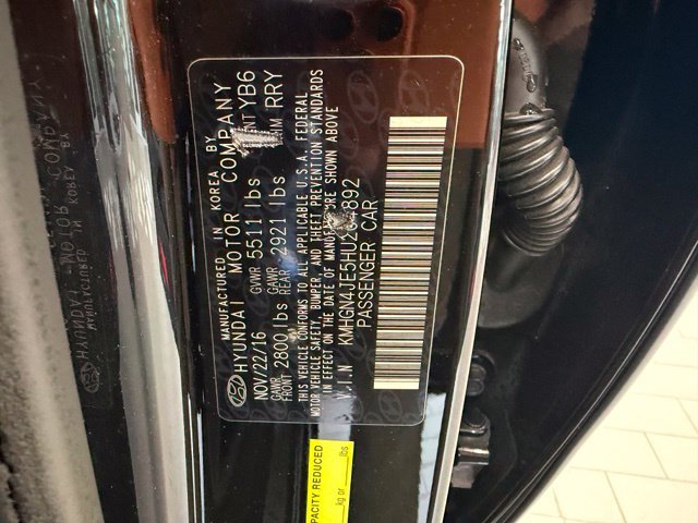 Used 2017 Black Genesis 3.8 image 16