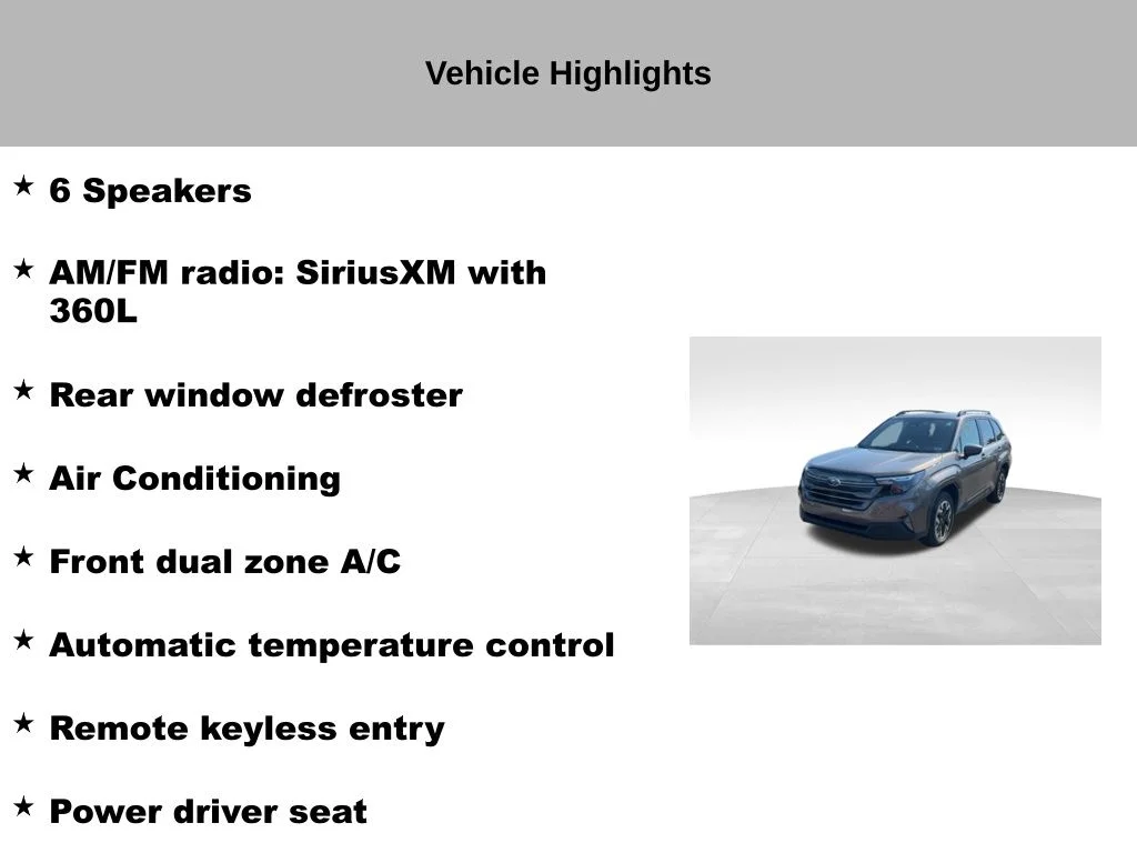 Used 2025 Gray Subaru Premium image 13