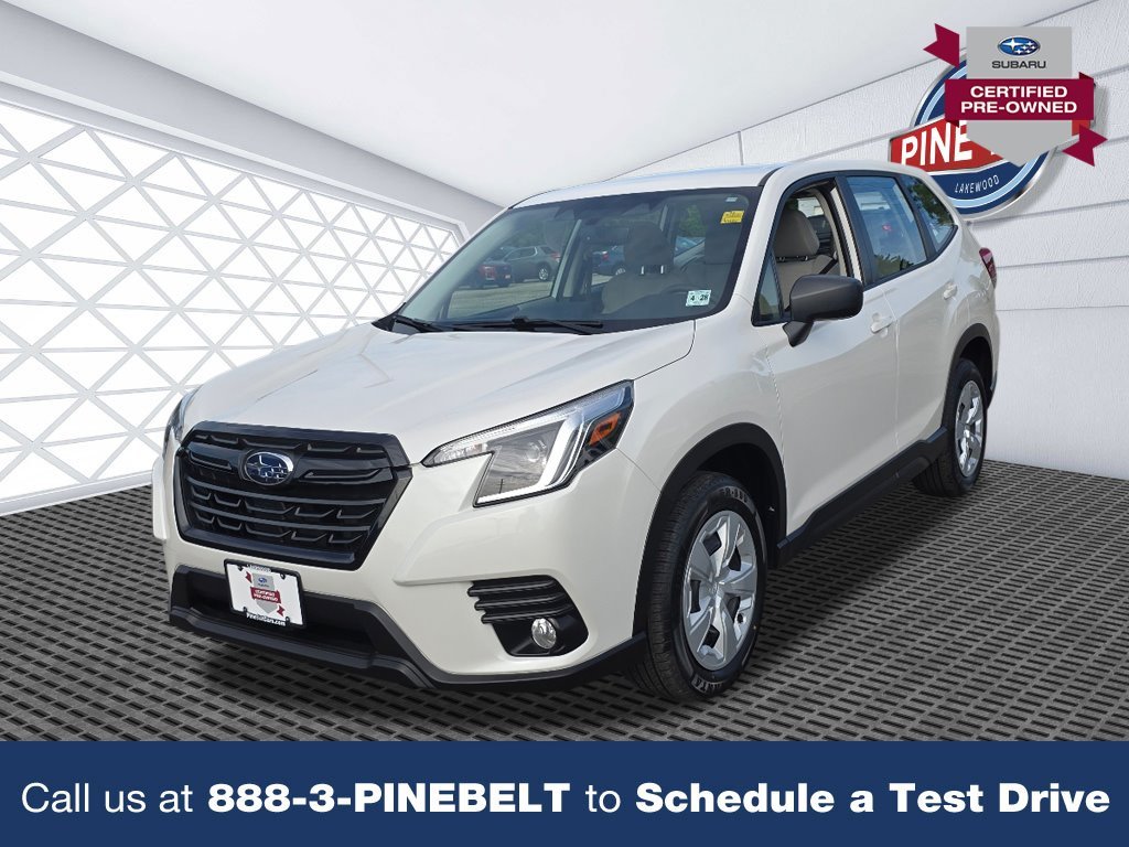 Used 2023 Crystal White Pearl Subaru  image 1