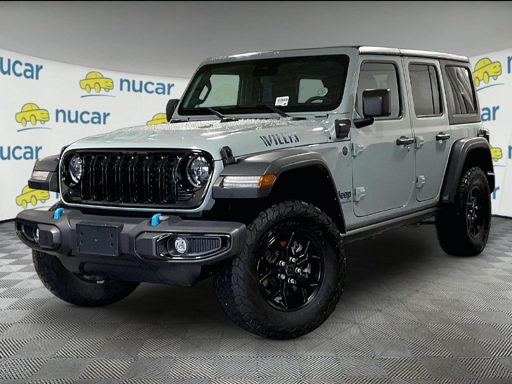 Used 2024 Gray Jeep Willys 4xe image 3