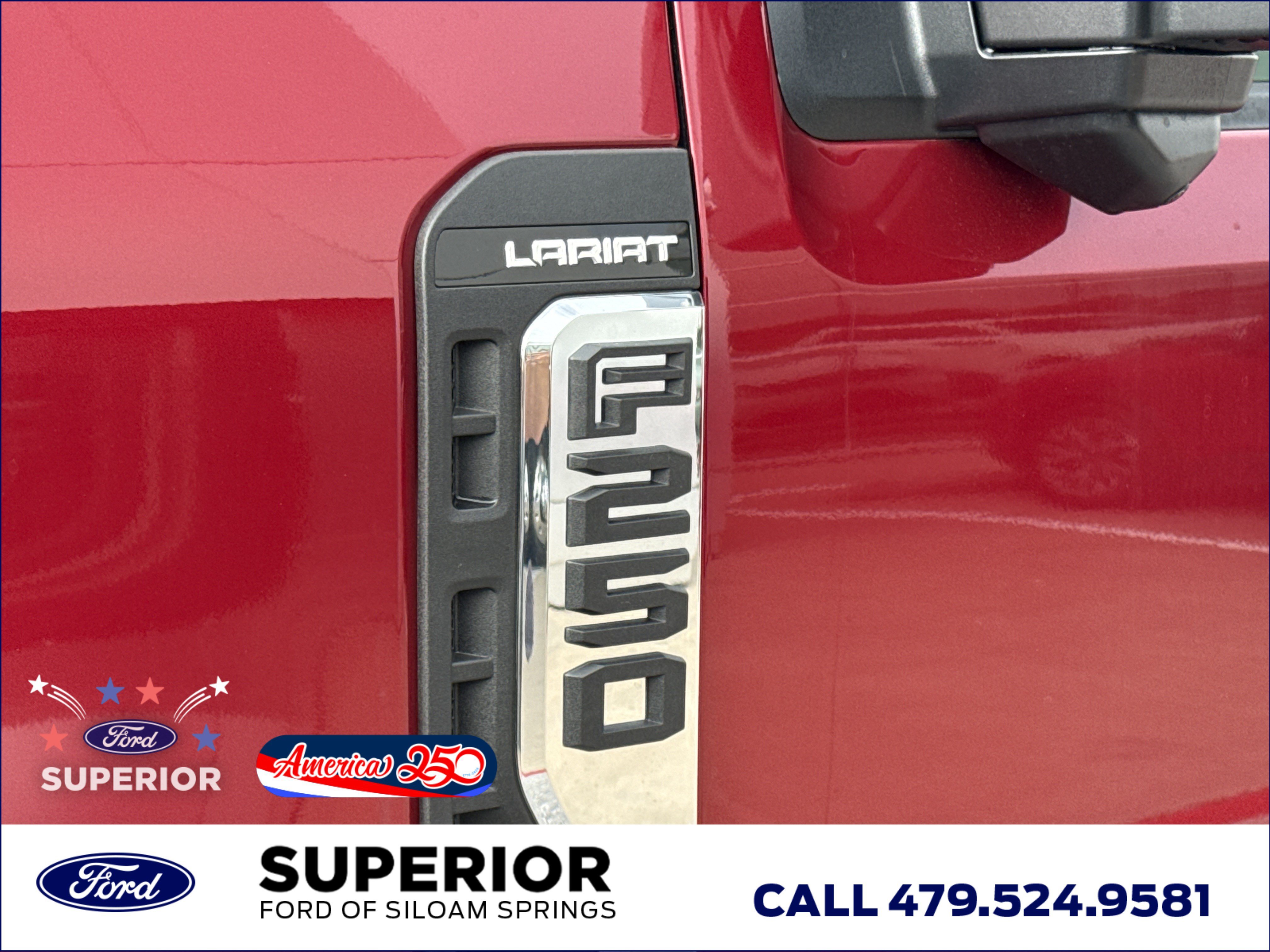 New 2026 Ruby Red Metallic Tinted Clearcoat Ford Lariat 4WD image 13