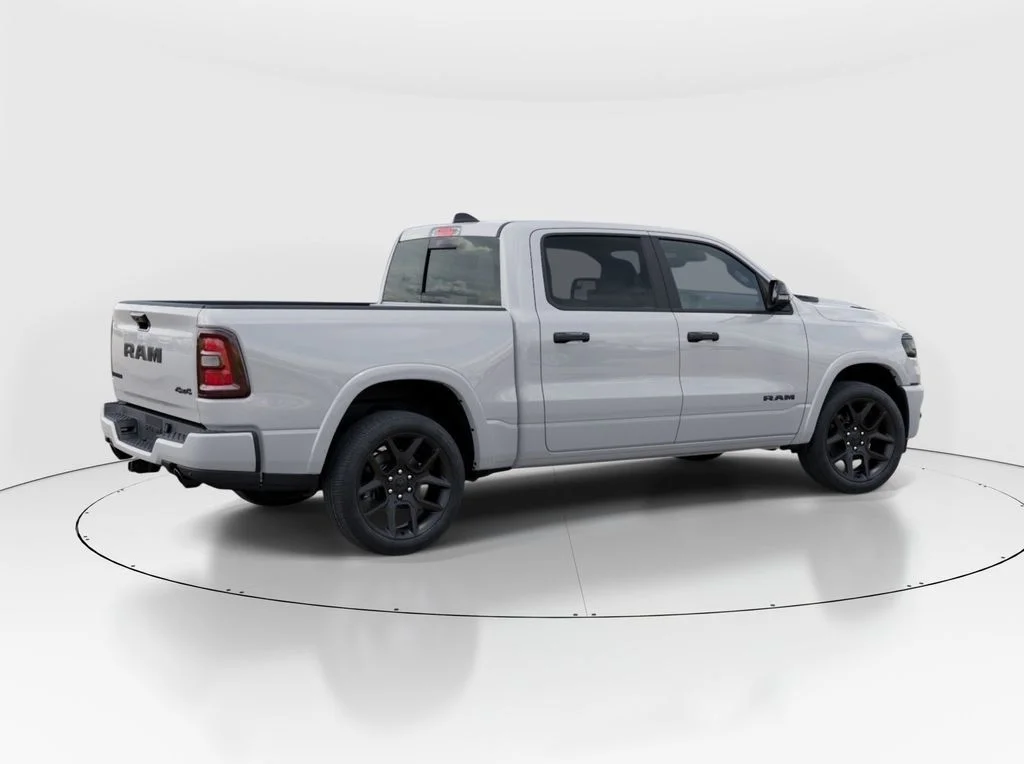 New 2026 Bright White Clear-Coat Exterior Paint RAM Laramie image 4