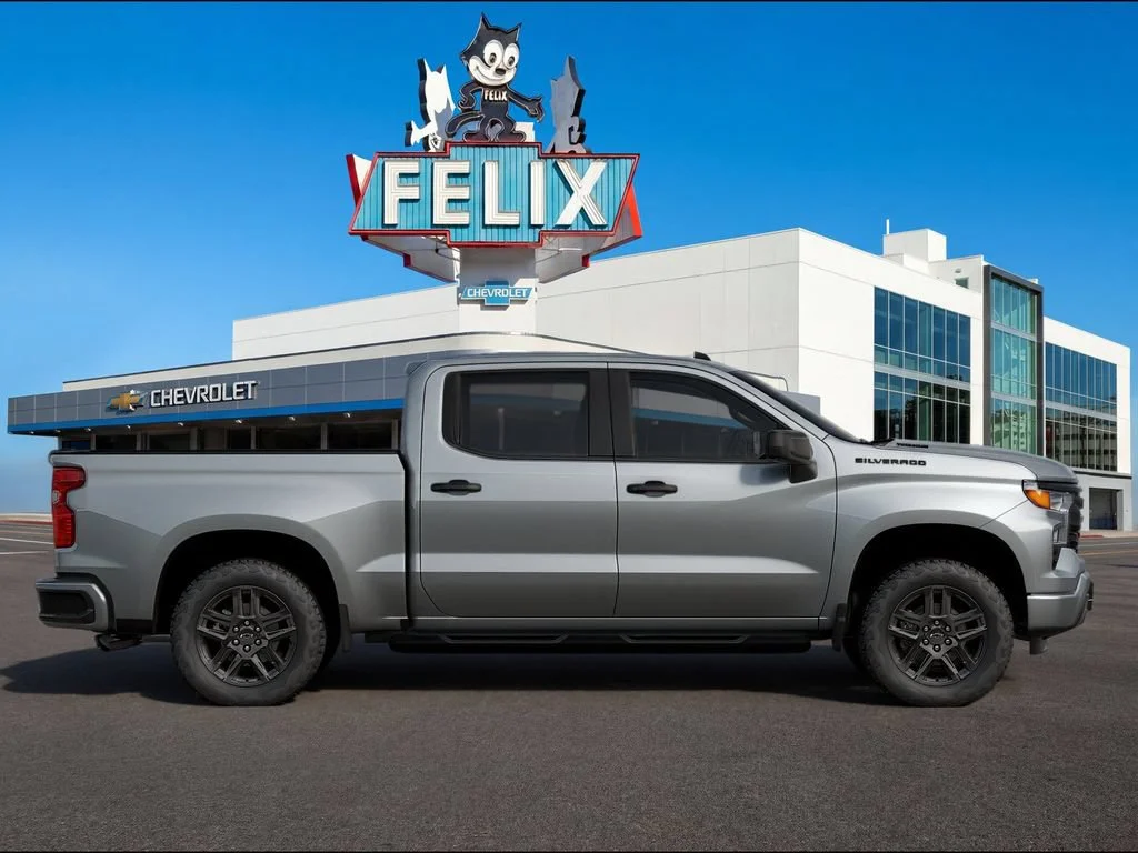New 2026 Sterling Gray Metallic Chevrolet Custom image 3