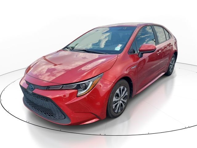 Used 2021 Red Toyota LE image 2