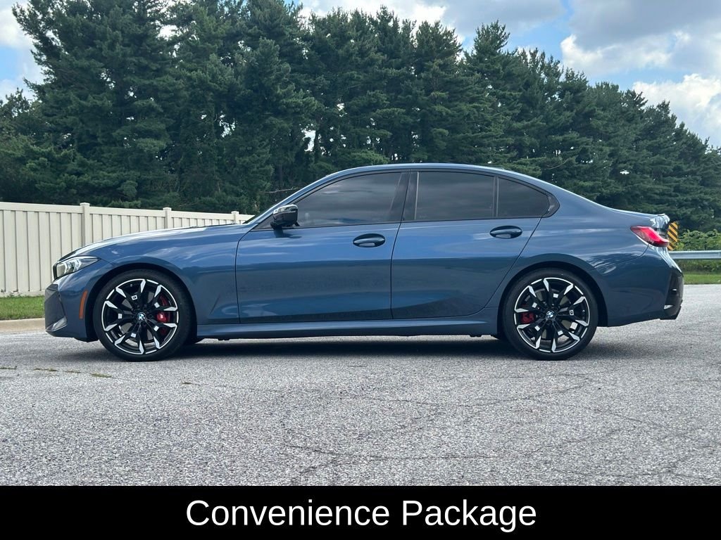 Certified Used 2025 Arctic Race Blue metallic BMW 330i xDrive image 4