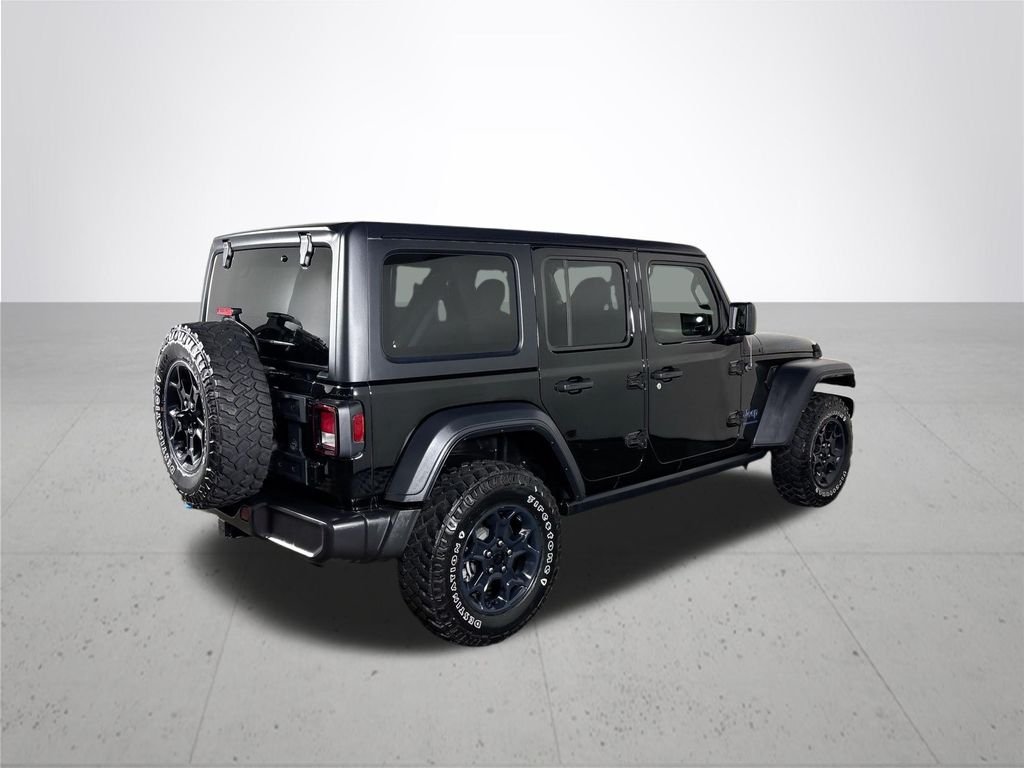 Used 2023 Black Clearcoat Jeep Willys 4xe image 6