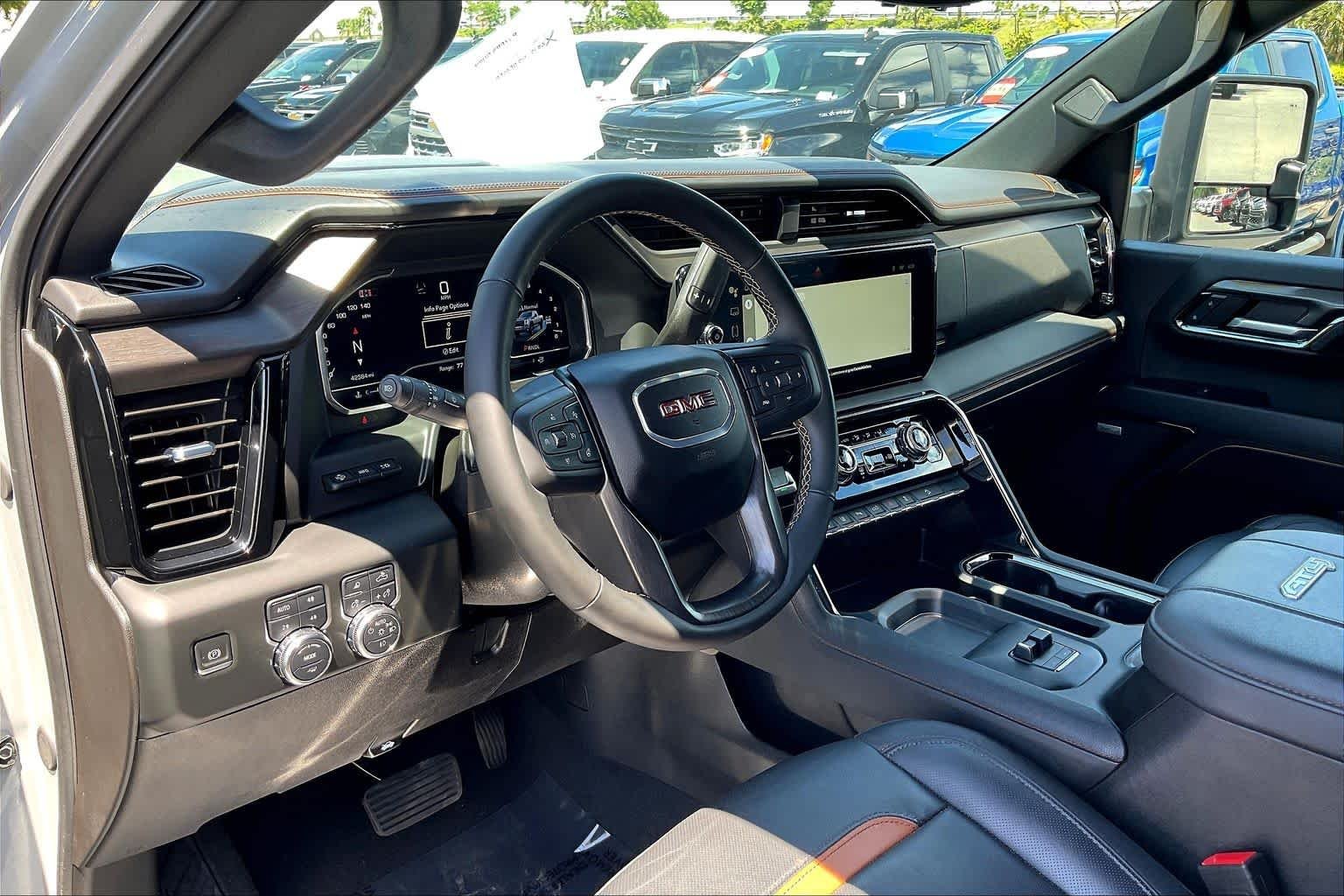 Used 2024 Thunderstorm Gray GMC AT4 image 21