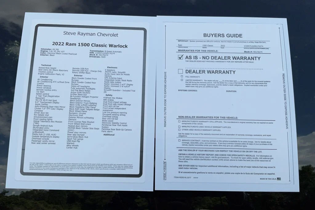 2022 RAM Ram 1500 Classic Warlock - Photo 26