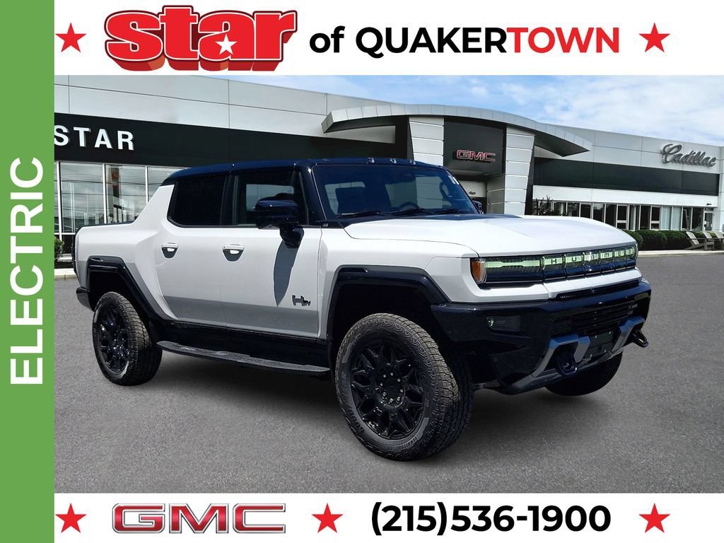 Interstellar White 2026 GMC Hummer EV Pickup Pickup Truck All-Wheel Drive
