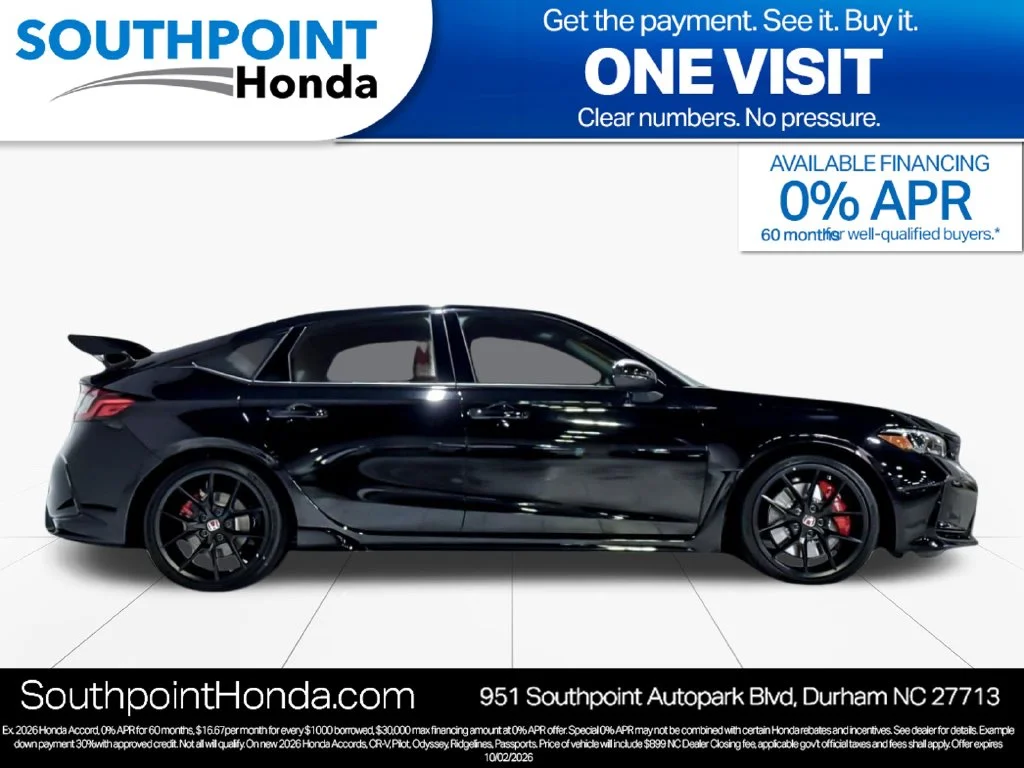 New 2026 Crystal Black Pearl Honda  image 2