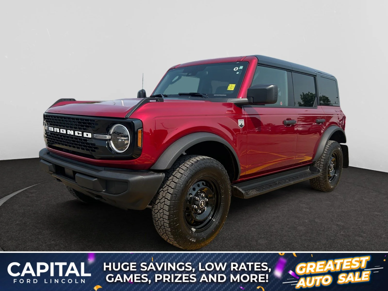 New 2026 Ruby Red Metallic Tinted Clearcoat Ford Big Bend image 1