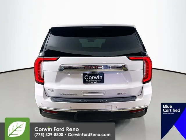 Certified Used 2022 White Frost Tri-Coat GMC SLT image 37