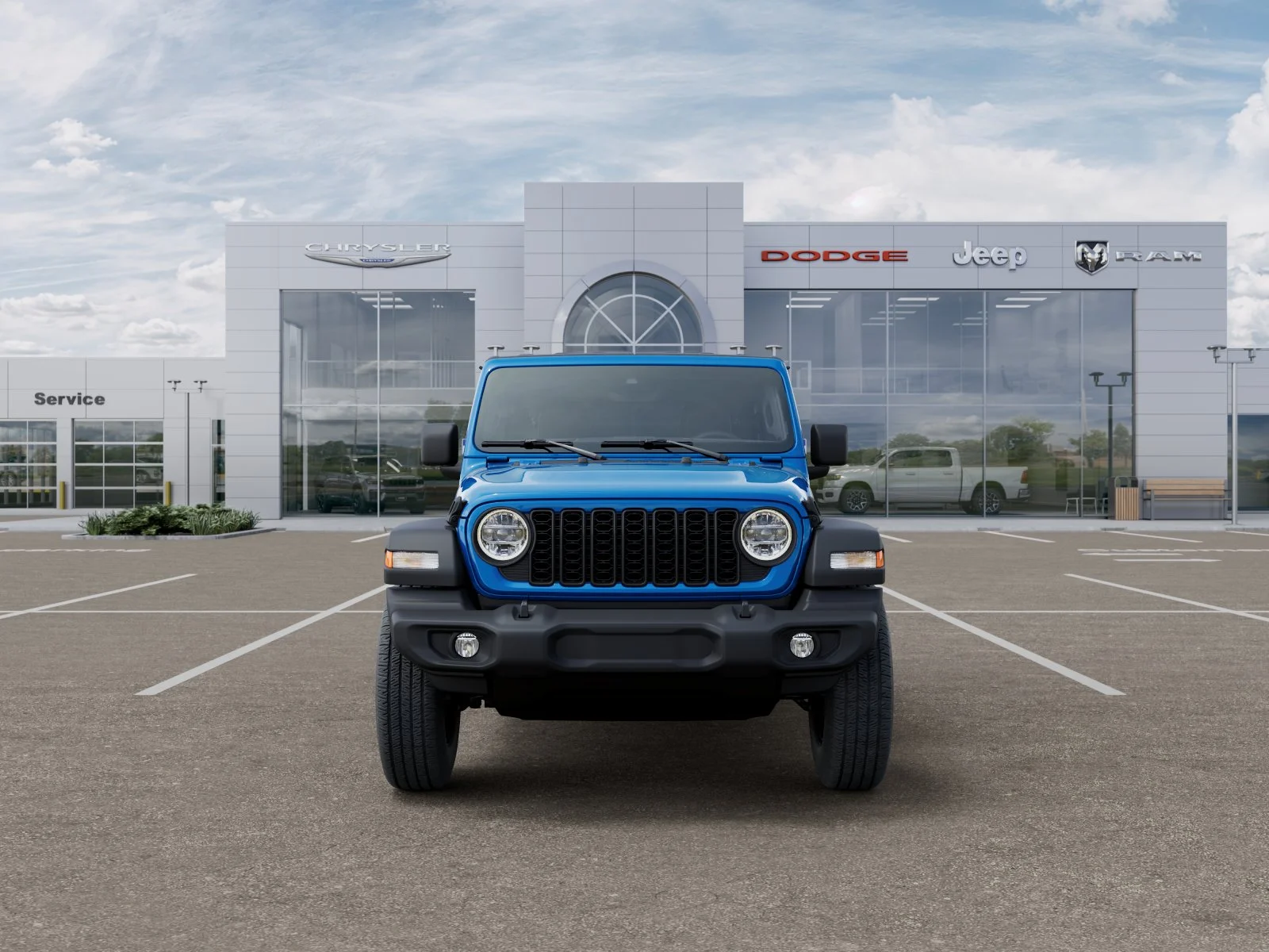 New 2026 Hydro Blue Pearlcoat Jeep Sport S image 32