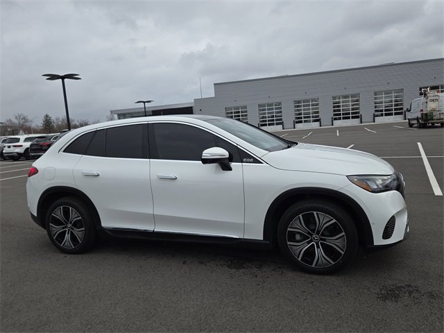 Certified 2025 Mercedes-Benz EQE SUV Base with VIN 4JGGM1CB8SA065709 for sale in Fort Wayne, IN