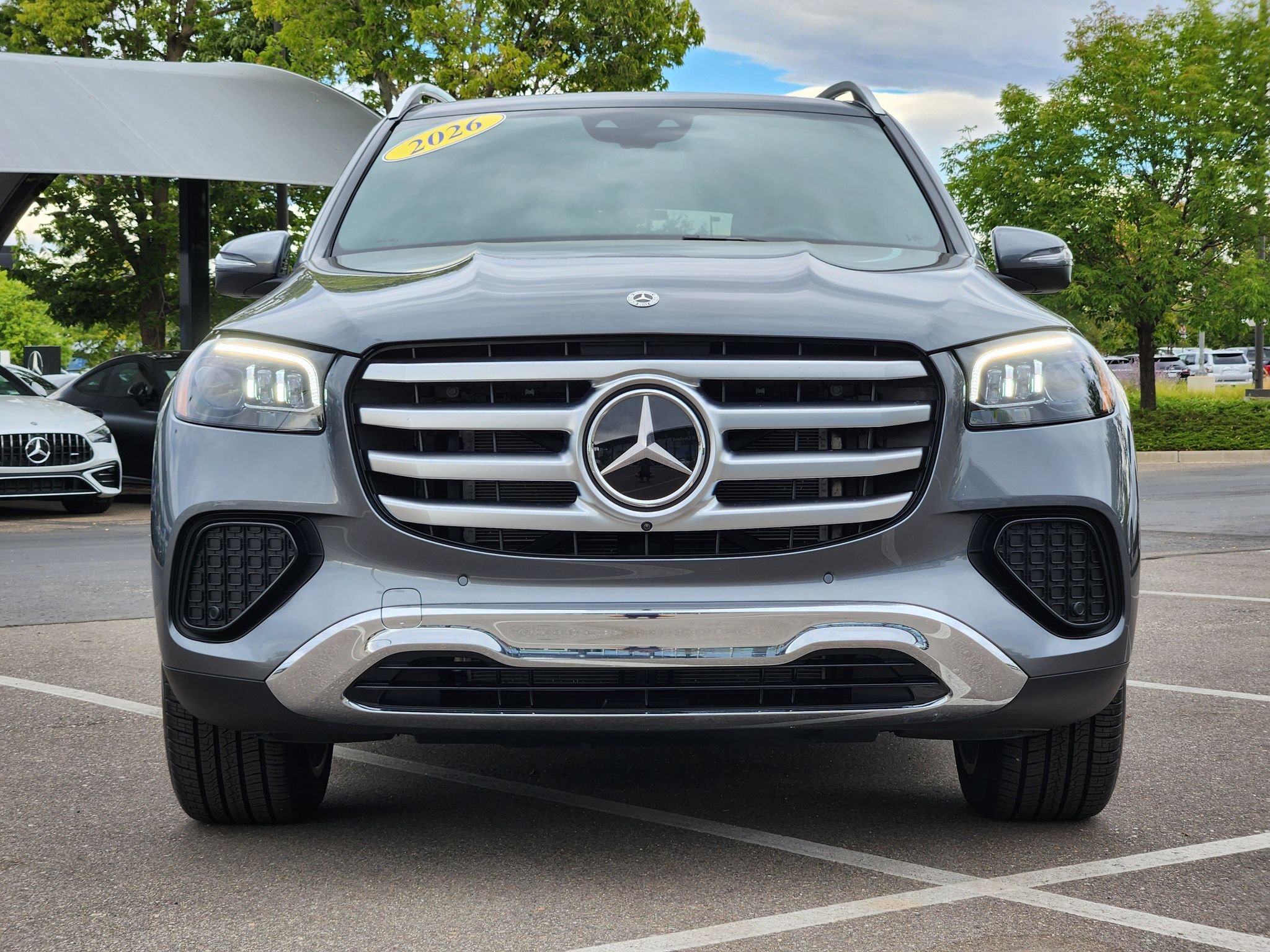 Certified Used 2026 Selenite Grey Metallic Mercedes-Benz 450 4MATIC® image 3