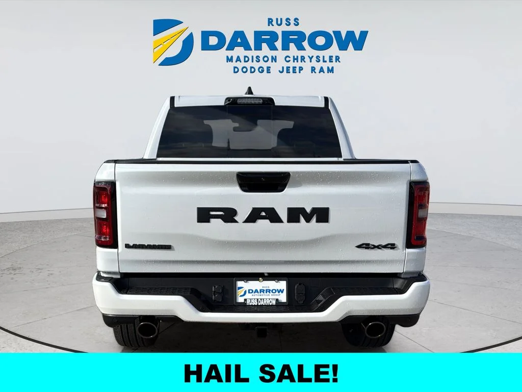 New 2026 Ivory White Tri-Coat Pearl-Coat Exterior Paint RAM Laramie image 4