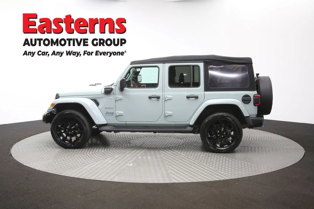 Used 2023 Gray Jeep Sahara 4xe image 60