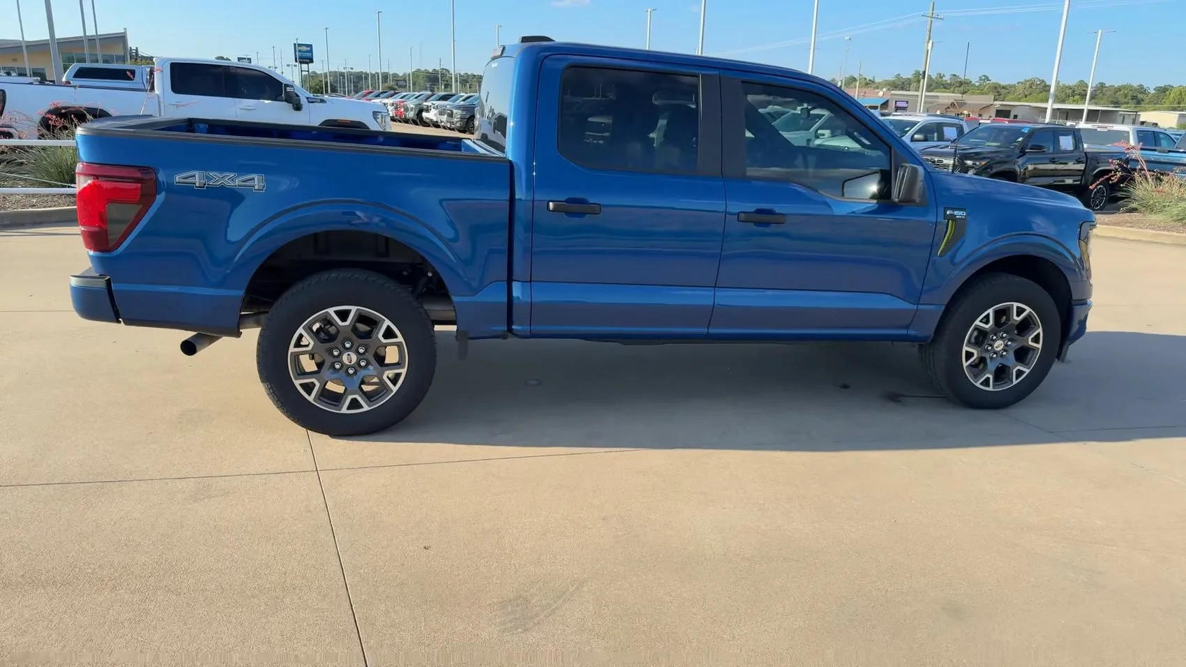 Used 2025 Blue Metallic Ford STX image 8
