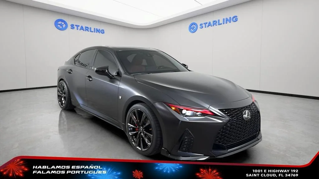 Used 2021 Silver Lexus F SPORT image 12