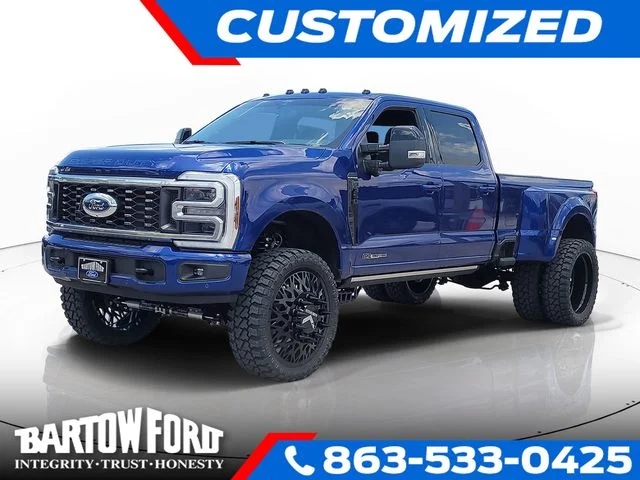 New 2026 Blue Metallic Ford Platinum image 1