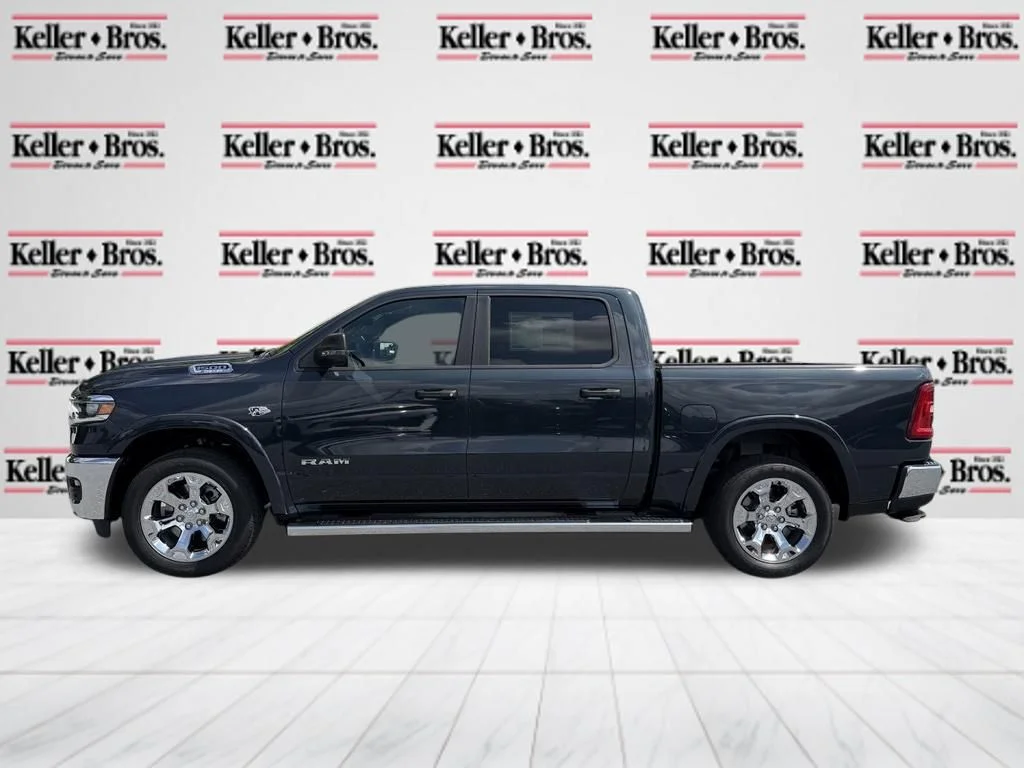 New 2026 Forged Blue Metallic Exterior Paint RAM Big Horn/Lone Star image 4