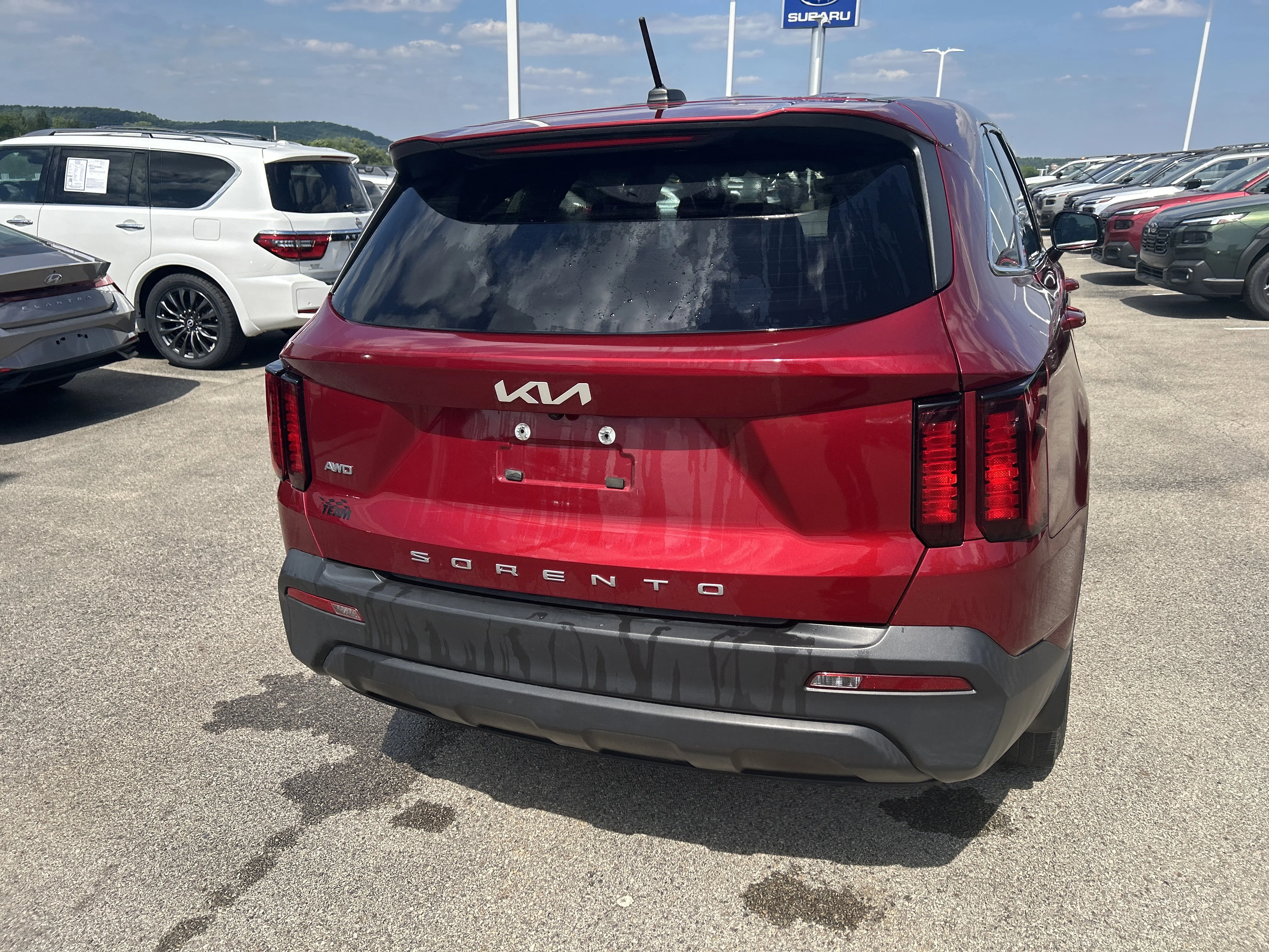 Certified Used 2022 Passion Red Tintcoat Kia LX image 5