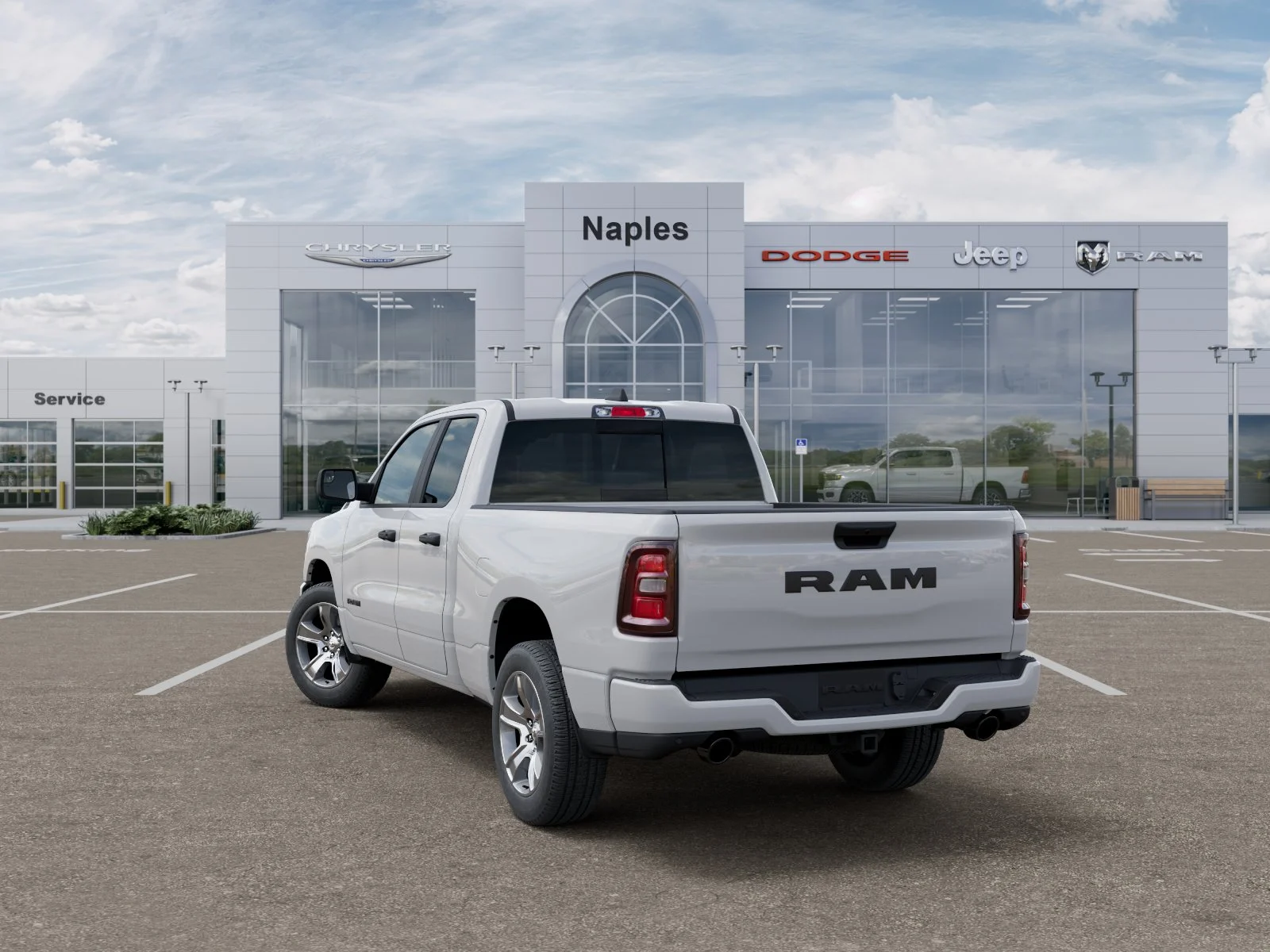 New 2026 Bright White Clear-Coat Exterior Paint RAM Express image 29