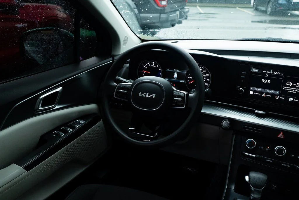 Used 2024 Blue Kia LX image 9
