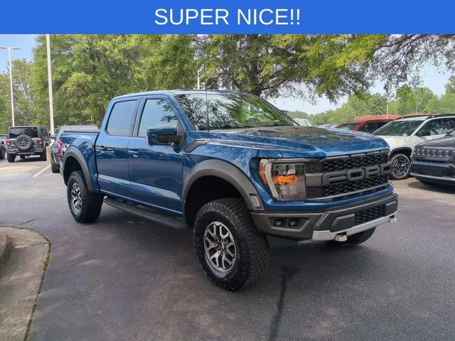 Used 2022 Blue Ford Raptor image 7