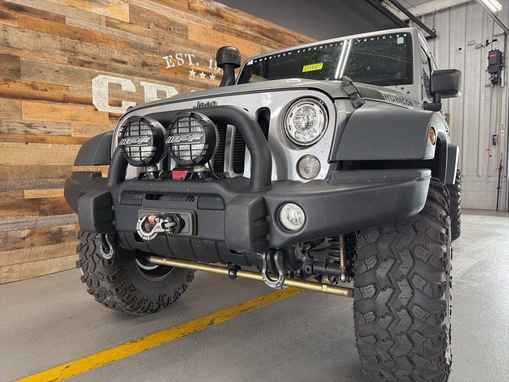 Used 2014 Billet Metallic Clearcoat Jeep Unlimited Rubicon image 10