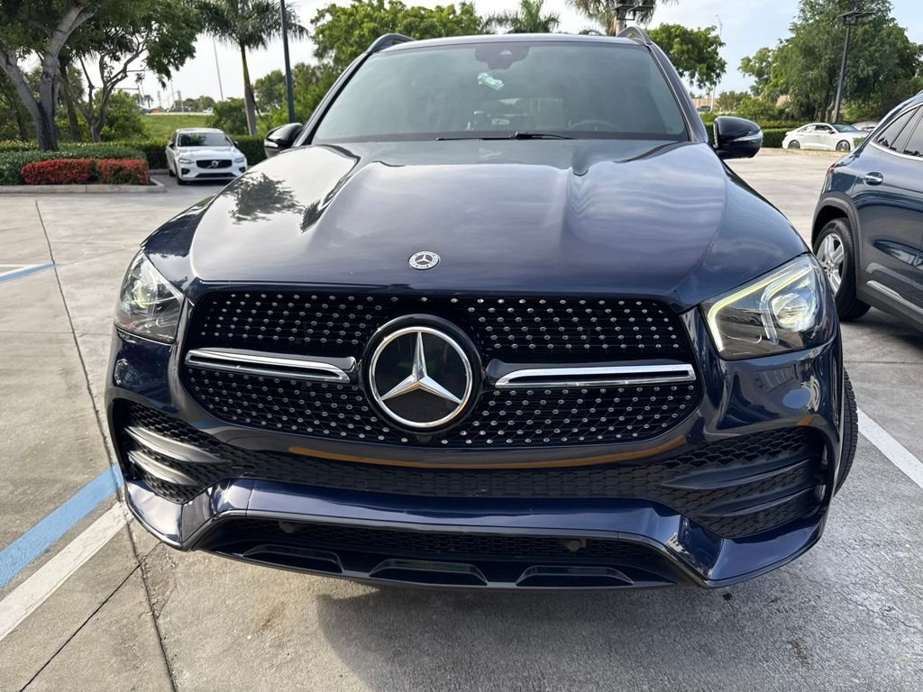 Used 2022 Blue Mercedes-Benz GLE 350 image 2