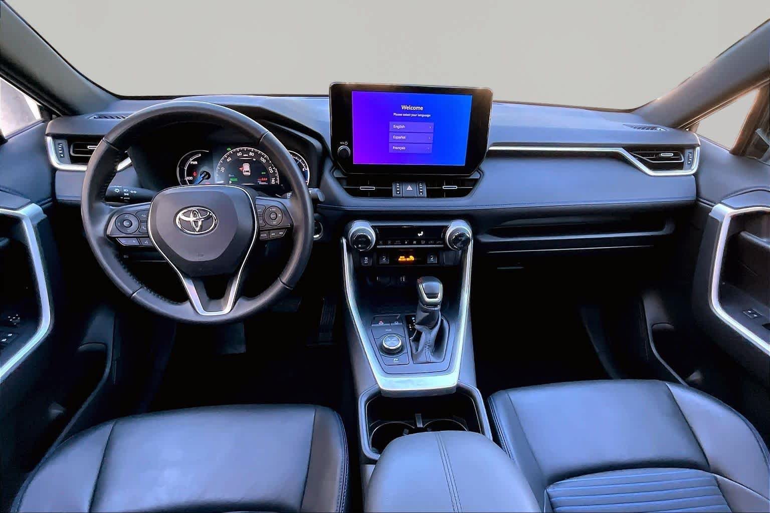 Used 2023 Silver Sky Metallic/Midnight Black Metallic Toyota Hybrid XSE image 16
