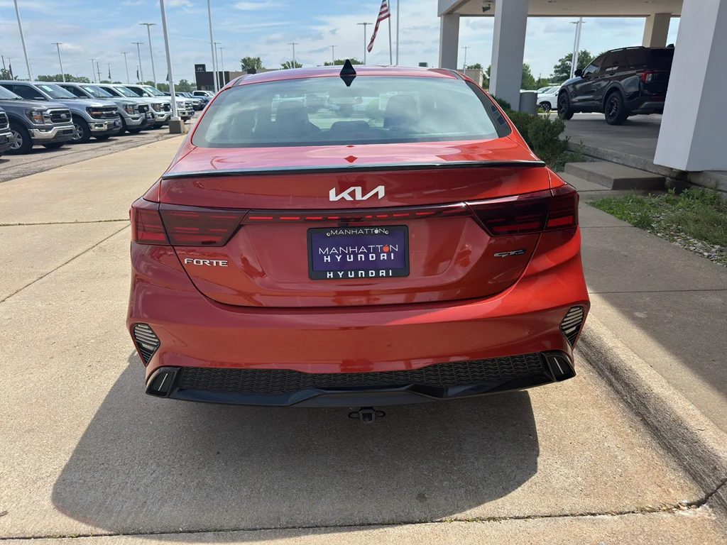 Used 2022 Fire Orange Kia GT-Line image 9