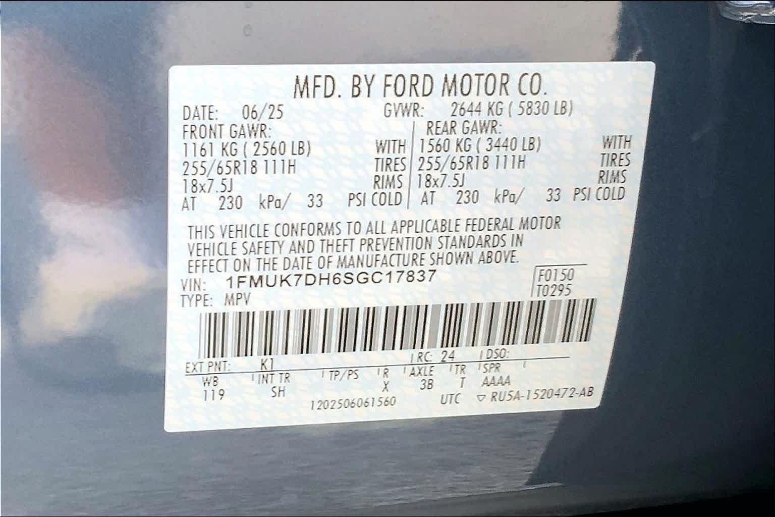 Used 2025 Vapor Blue Ford Active image 32