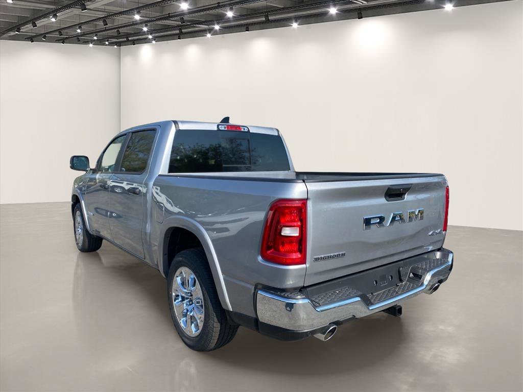 New 2026 Billet Silver Metallic Clear-Coat Exterior Paint RAM Big Horn/Lone Star image 3