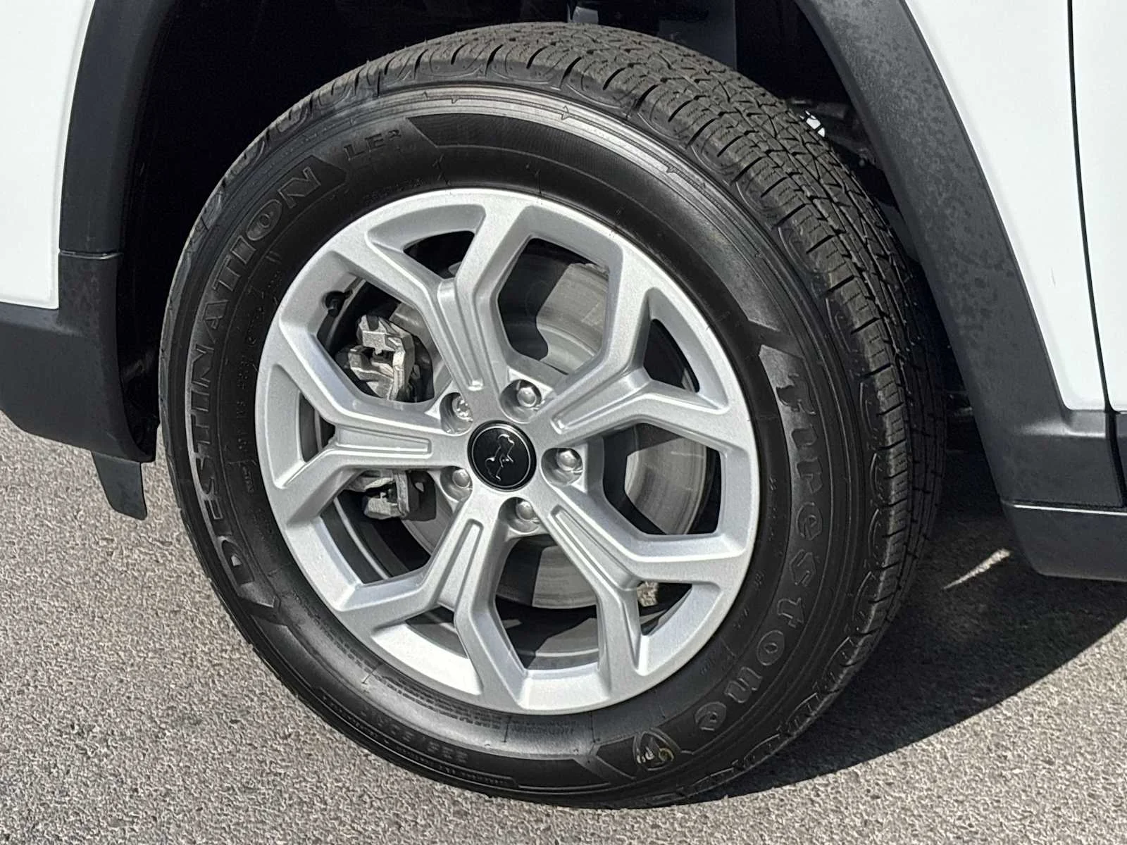 Used 2025 Bright White Clearcoat Jeep Sport image 12