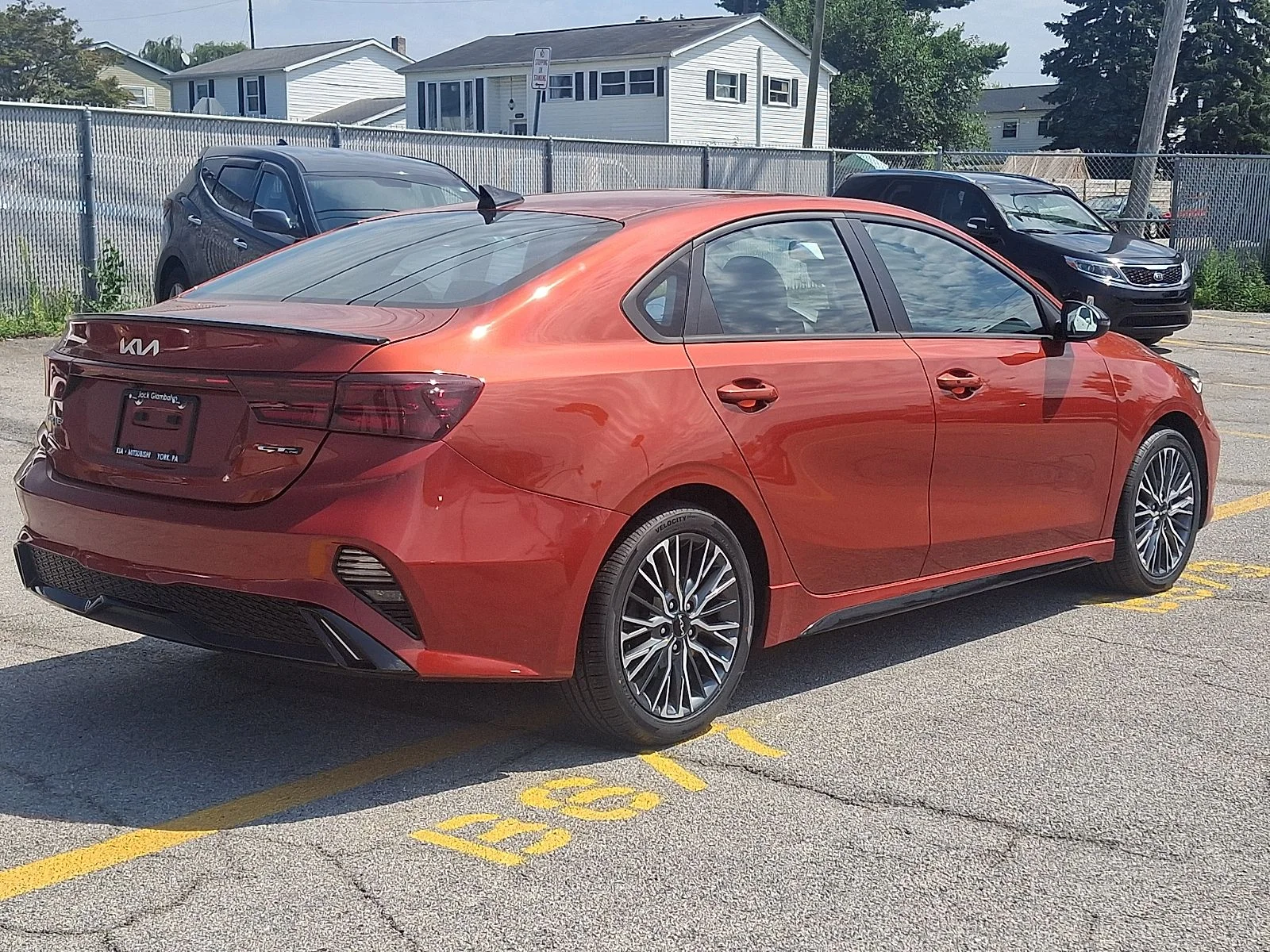 Certified Used 2023 Red Kia GT-Line image 2