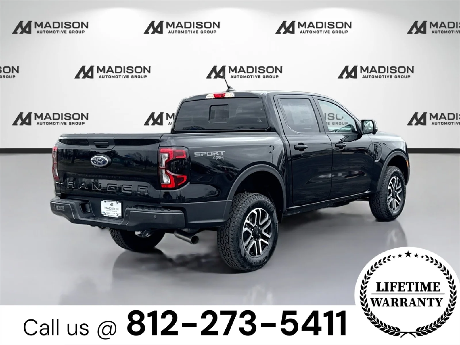 New 2025 Shadow Black Ford LARIAT® image 5