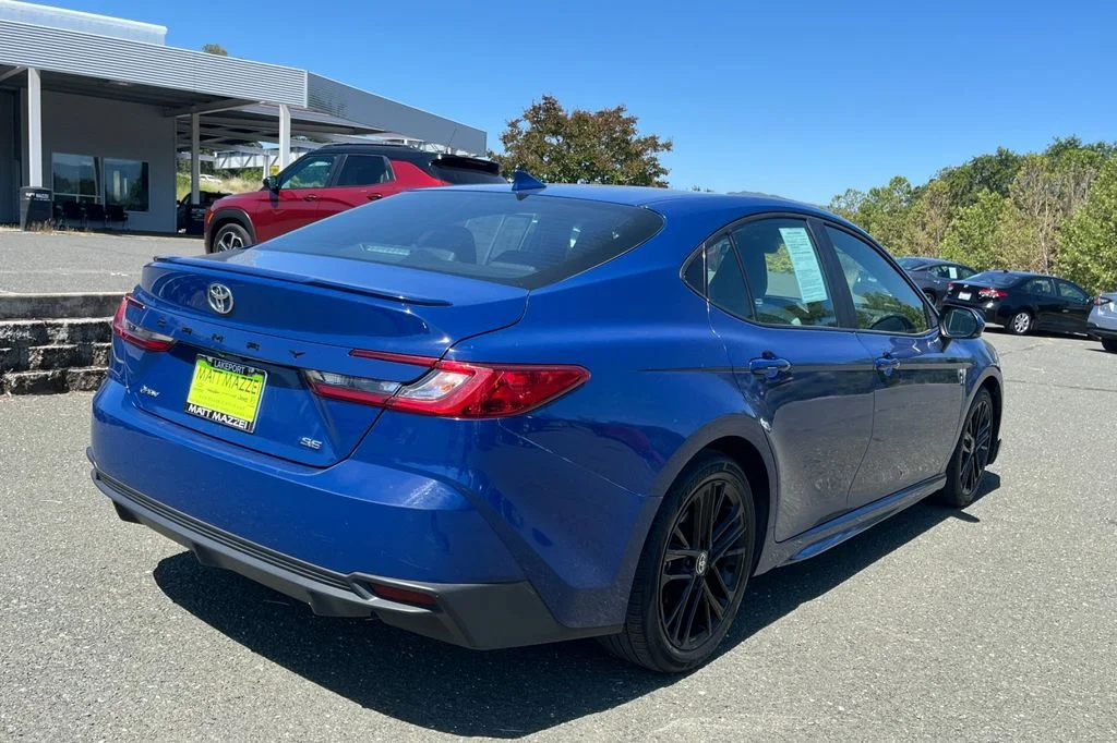 Used 2025 Blue Toyota SE image 9