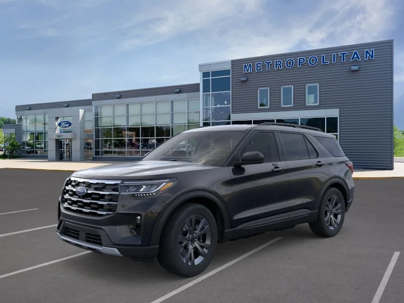 New 2026 Agate Black Metallic Ford Active image 1