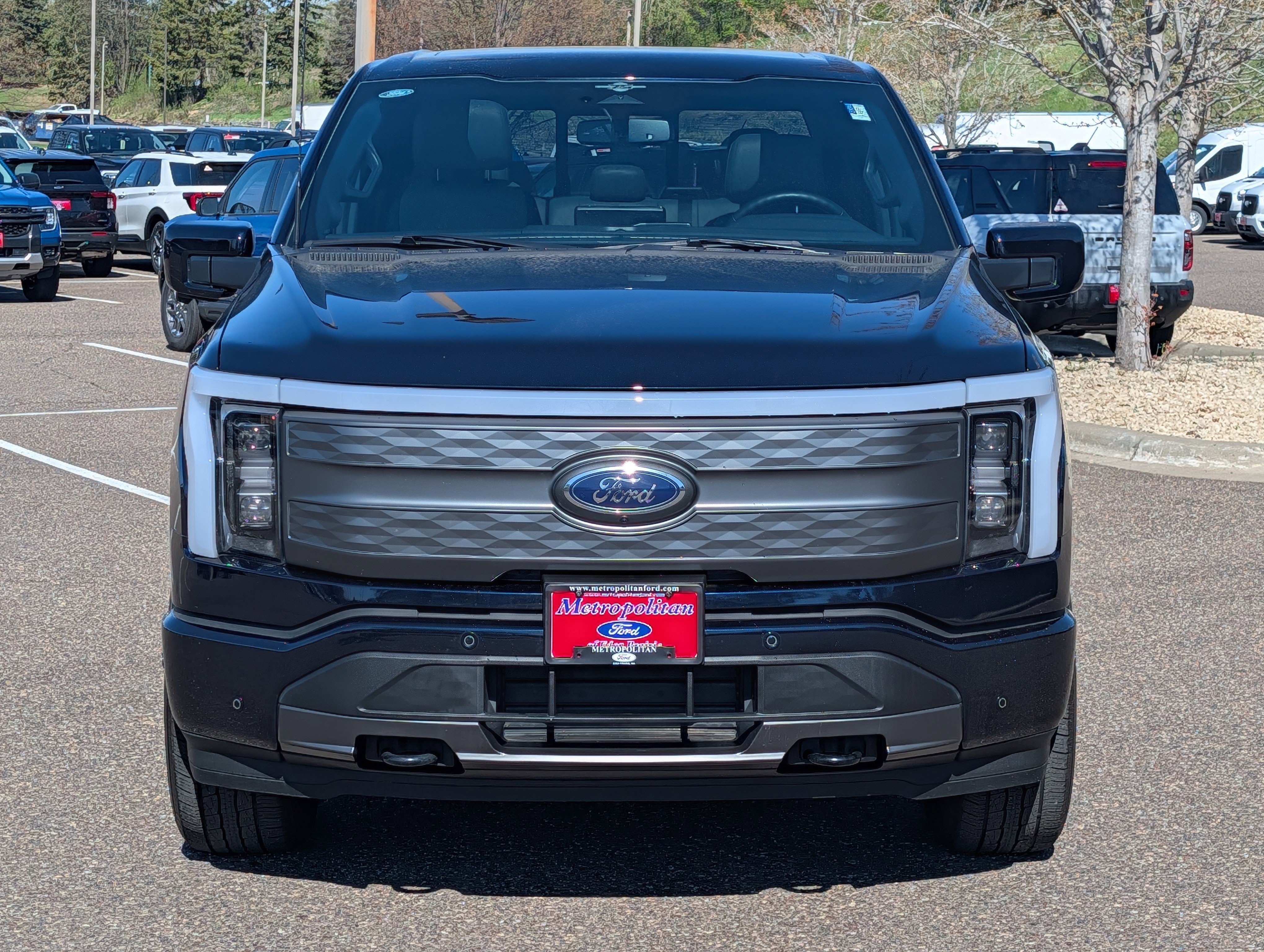Used 2023 Ford F-150 Lightning Lariat with VIN 1FT6W1EV6PWG09040 for sale in Eden Prairie, MN
