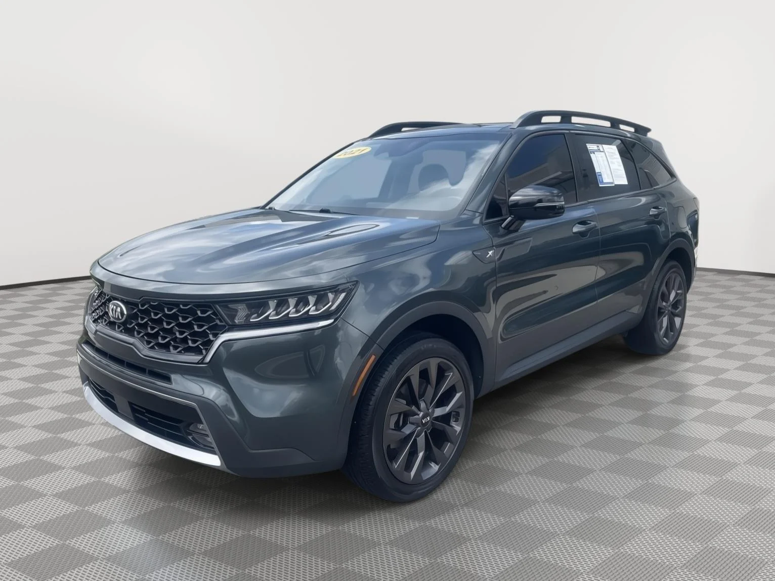 Used 2021 Aruba Green Kia EX image 4