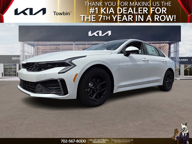 New 2026 Snow White Pearl Kia LXS FWD image 1