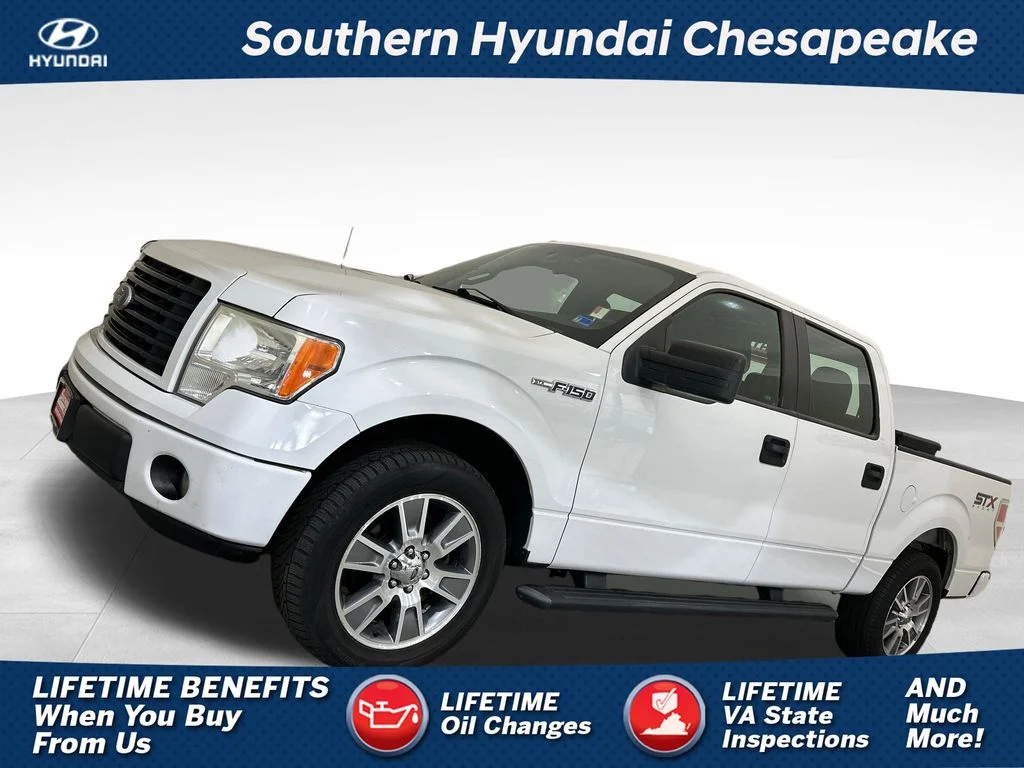 Used 2014 White Ford STX image 1